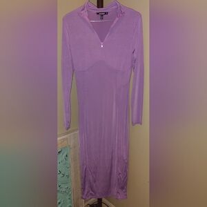Misguided dress purple sz 8